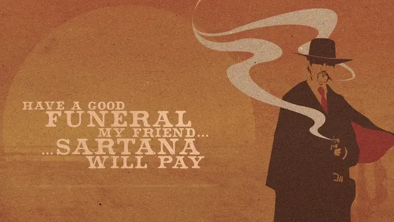 Buen funeral amigos… paga Sartana - Fondo