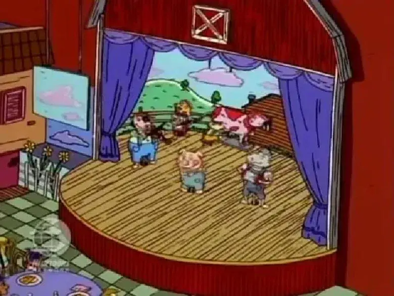 El palacio de la pizza de Piggy