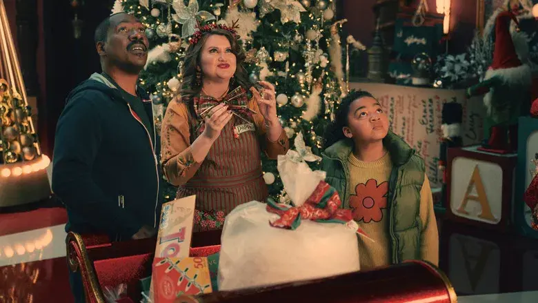 Navidad en Candy Cane Lane - Fondo