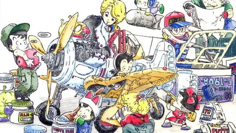 Dr. Slump: Las Travesuras de Arale - Fondo