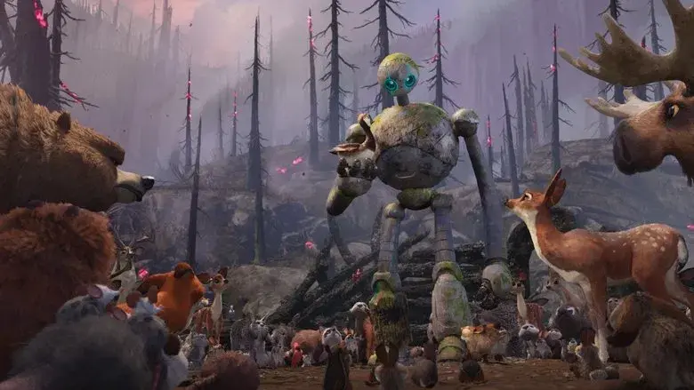 Robot salvaje - Fondo