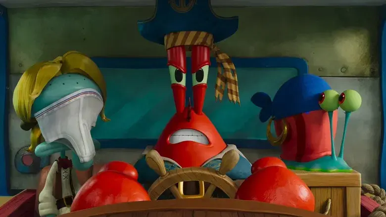 Bob Esponja: Una aventura pirata - Fondo