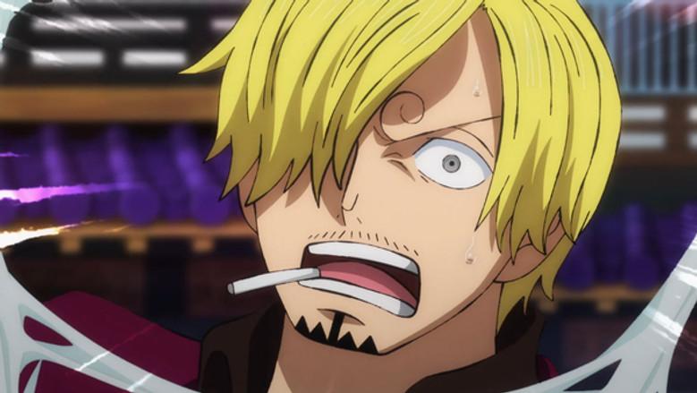 ¡No está bien! ¡La araña atrae a Sanji!