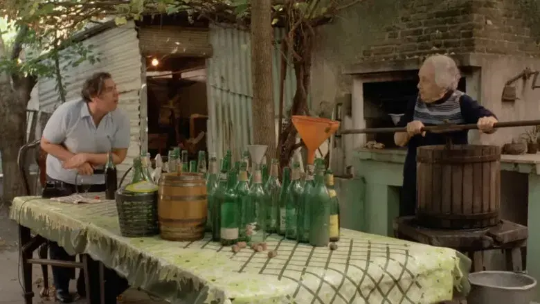 Esperando la carroza - Fondo