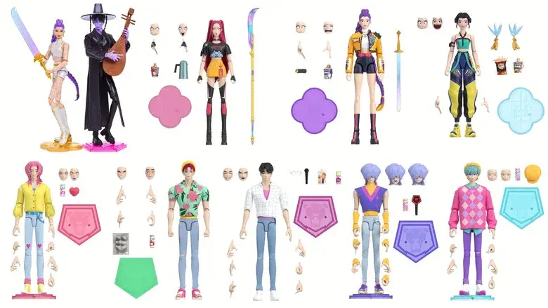 Las guerreras k-pop - Fondo