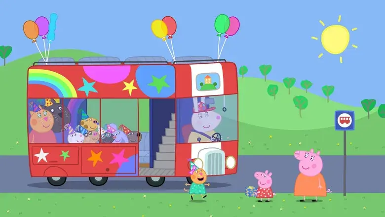 Peppa's Cinema Party - Fondo