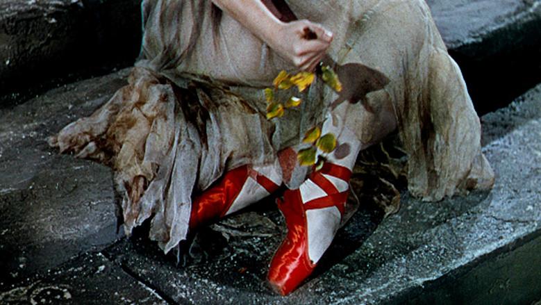 Las zapatillas rojas - Fondo