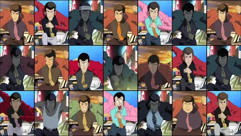 Lupin III: Verde contra Rojo - Fondo