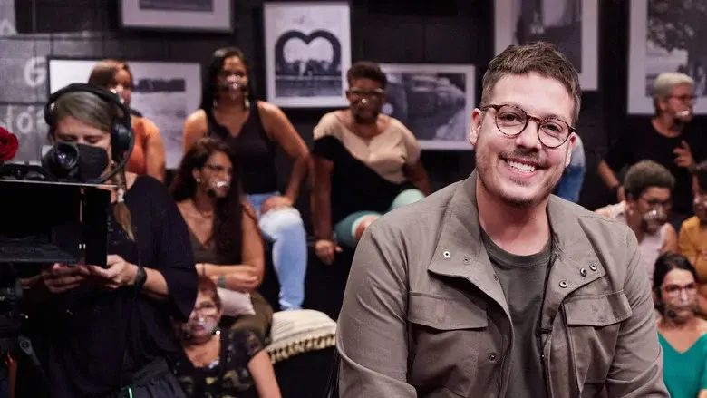 Que História é Essa, Porchat? - Fondo