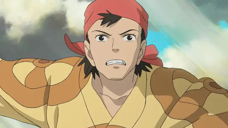 El chico y la garza - Fondo