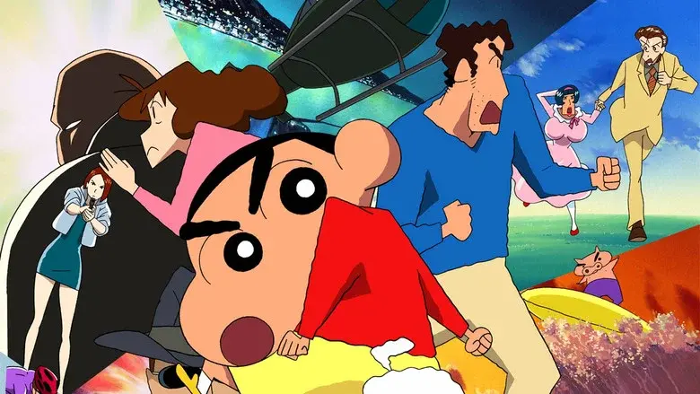 Shin Chan y el chuletón imposible - Fondo