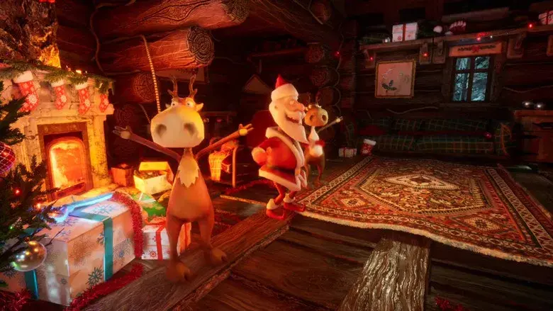 A Frozen Christmas 3 - Fondo