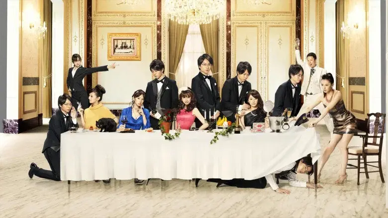 El misterio se resuelve despues de la cena. - Fondo