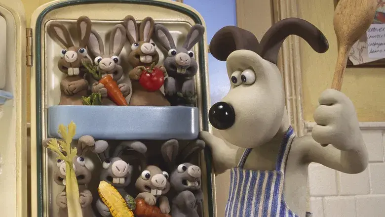 Wallace y Gromit: La maldición de las verduras - Fondo