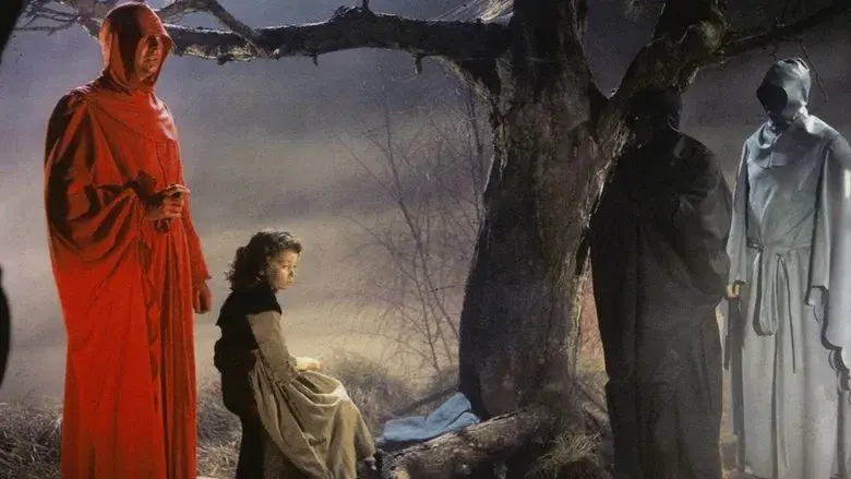 La máscara de la muerte roja - Fondo