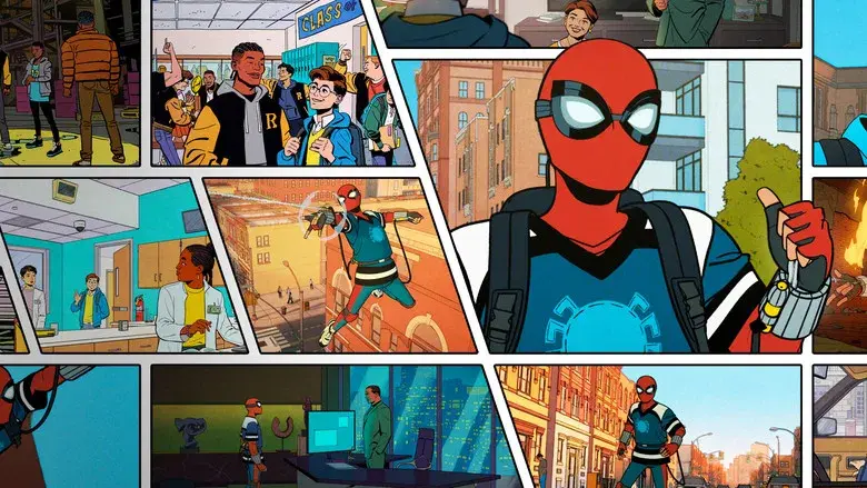 Tu amigo y vecino Spider-Man - Fondo