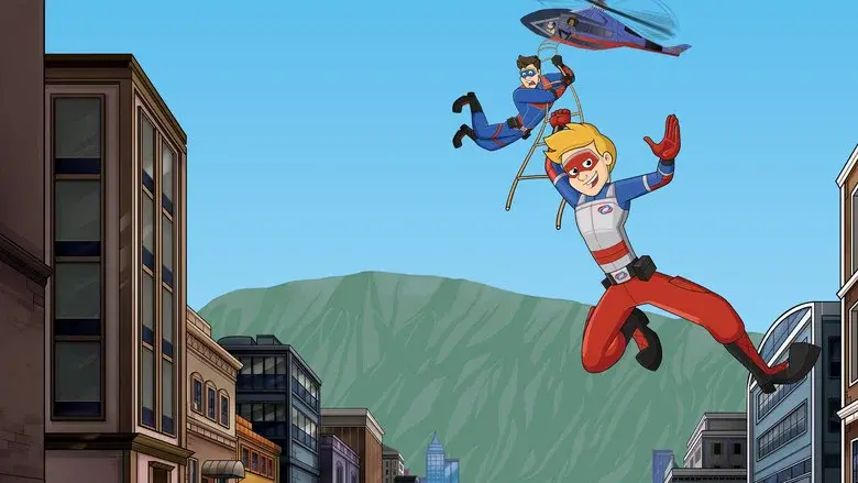 Las aventuras de Kid Danger - Fondo