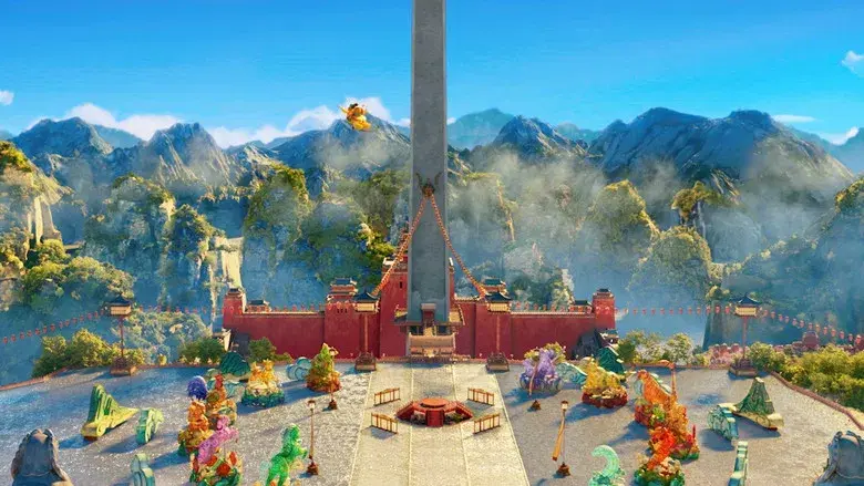 Tom y Jerry: Aventura en el tiempo - Fondo