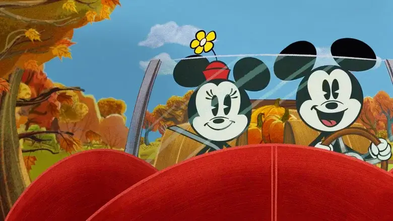 El maravilloso otoño de Mickey Mouse - Fondo