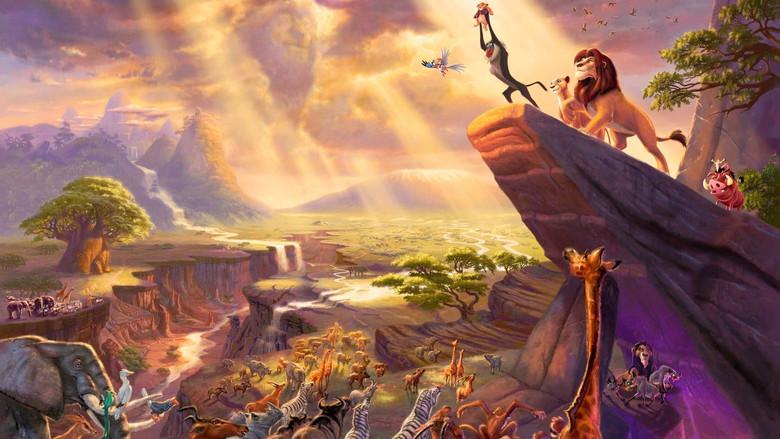 El rey león - Fondo