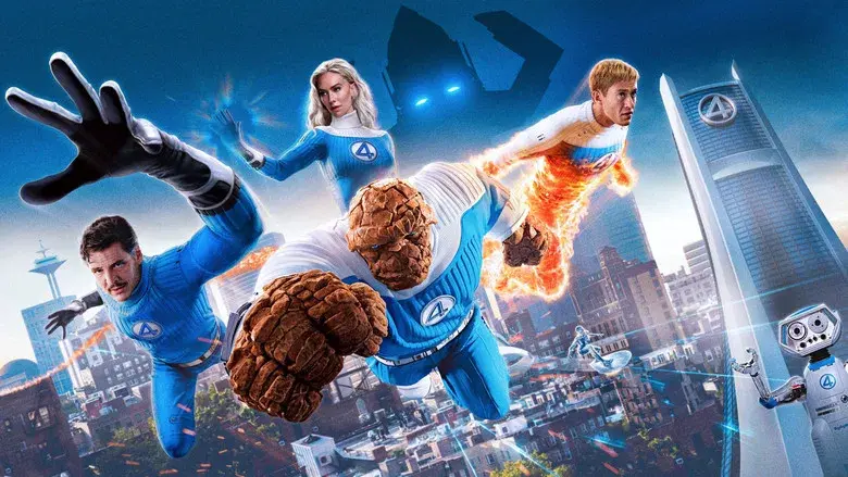 Los Cuatro Fantásticos: Primeros pasos - Fondo