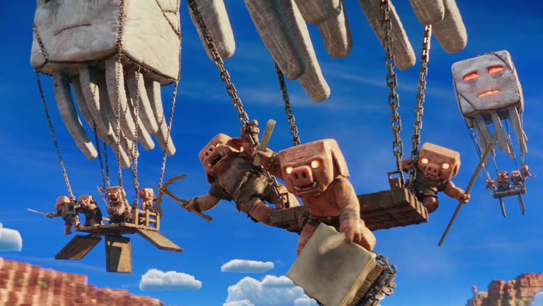 Una película de Minecraft - Fondo