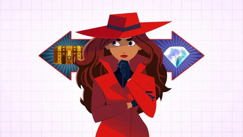 Carmen Sandiego: To Steal or Not to Steal - Fondo
