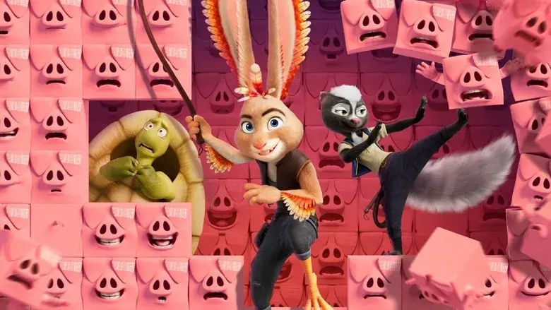 Polloliebre y el secreto de la marmota - Fondo