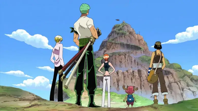 ¡Lucha final en el acantilado! ¡Dharma-san ha caído!