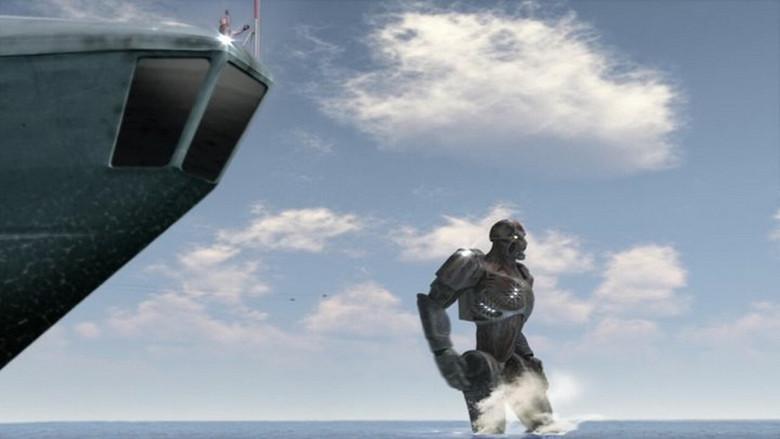 Mega Shark vs. Kolossus - Fondo