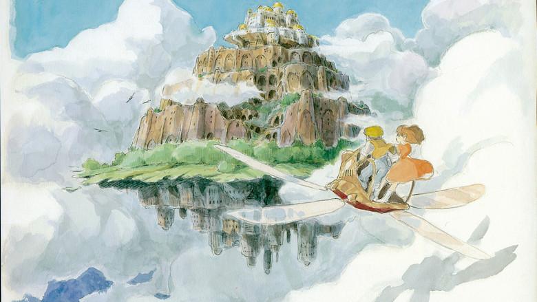 El castillo en el cielo - Fondo