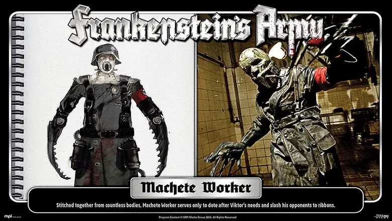 Frankenstein’s Army - Fondo