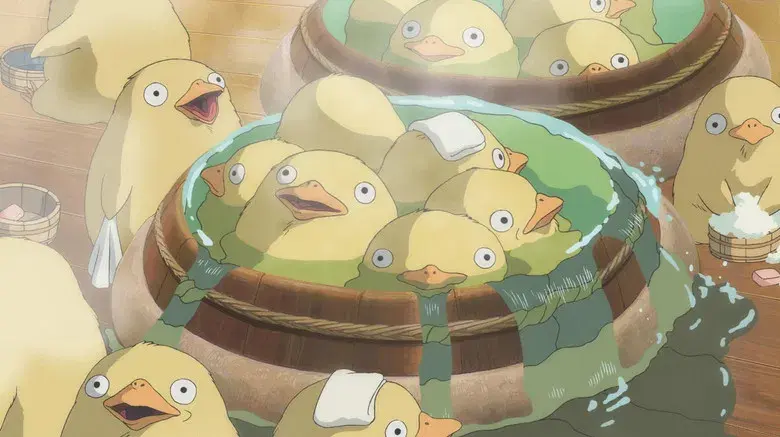 El viaje de Chihiro - Fondo