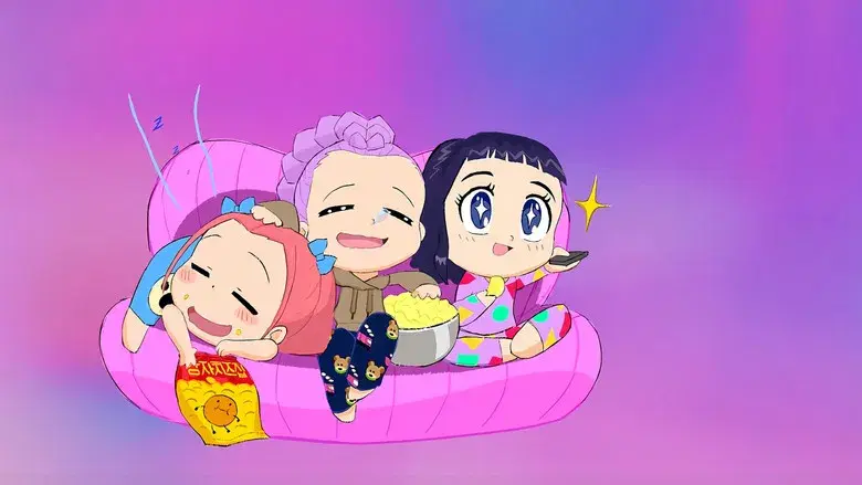 Las guerreras k-pop - Fondo