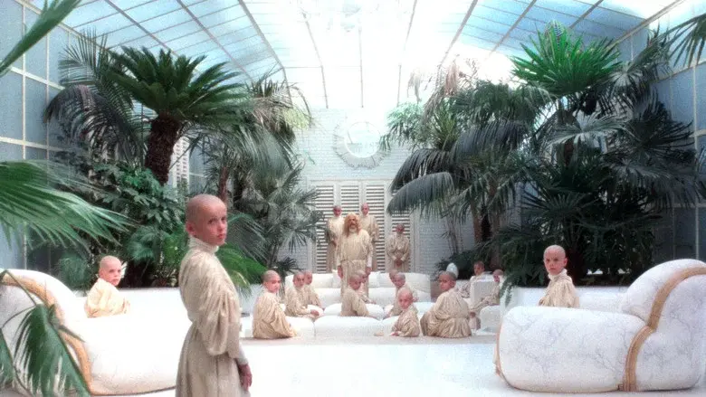 El visitante del más allá - Fondo