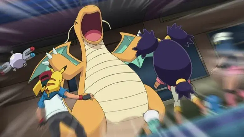¡Iris y el Dragonite solitario!