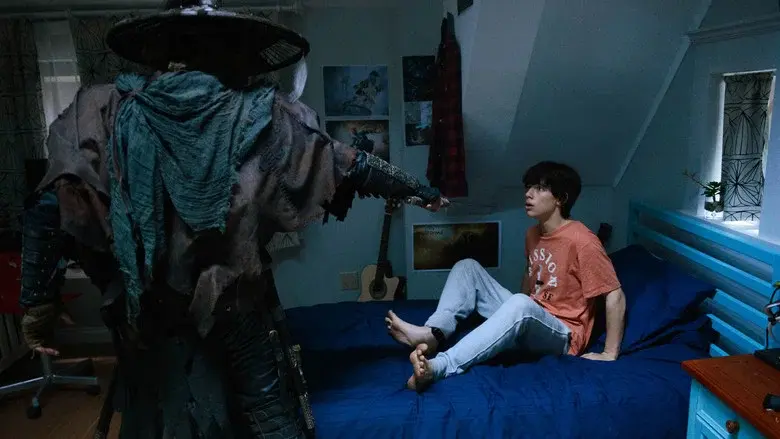 El portal del guerrero - Fondo