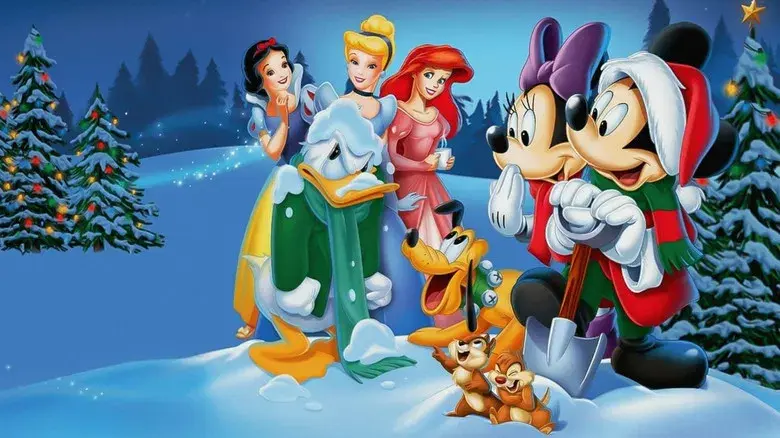 La navidad mágica de Mickey - Fondo