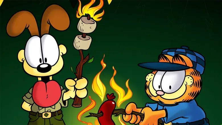 Garfield in the Rough - Fondo