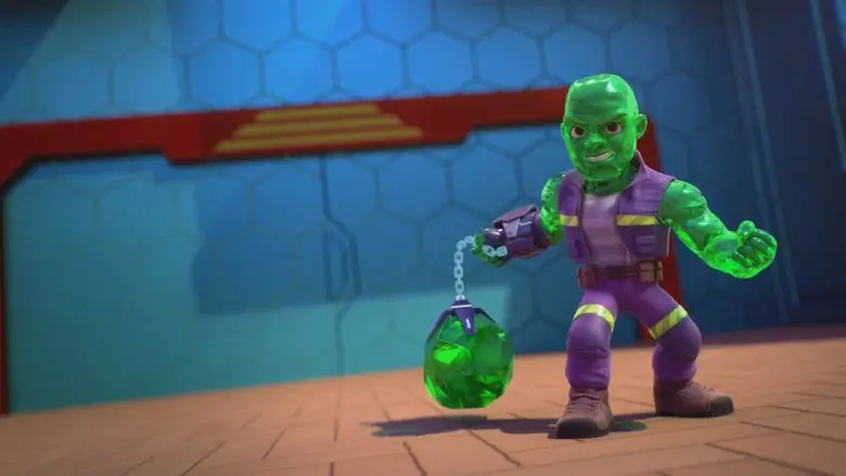 El hombre absorbente se vuelve brillante