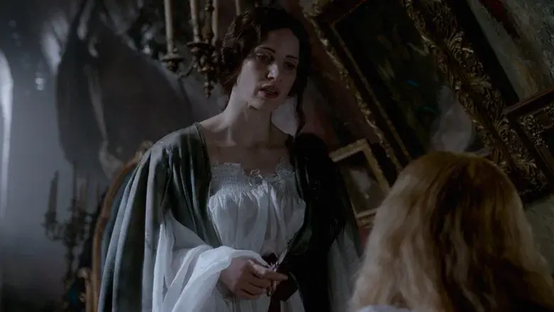 La cumbre escarlata - Fondo