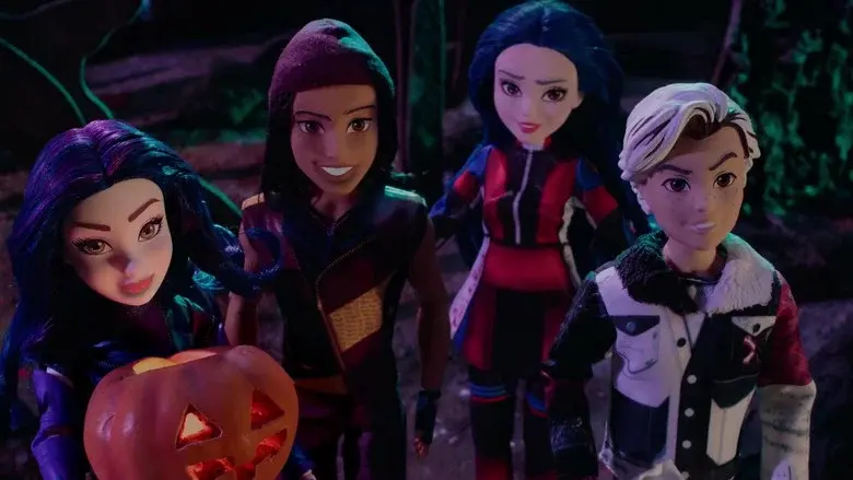 Wicked Woods: A Descendants Halloween Story - Fondo