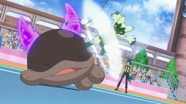 ¡Liko contra Cayena! ¡Hacia el final del combate!