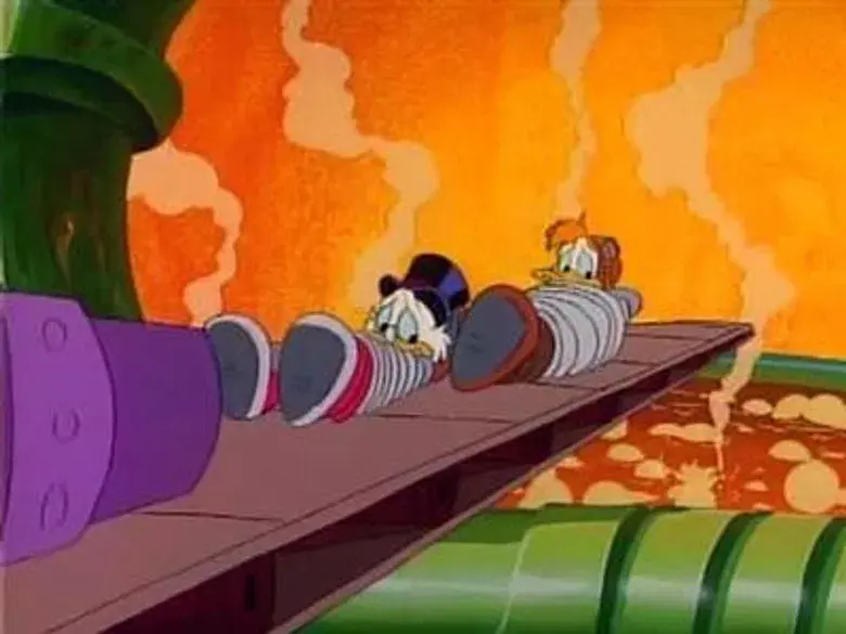 Cuentos de super Pato: Parte 5 - Dinero para quemar