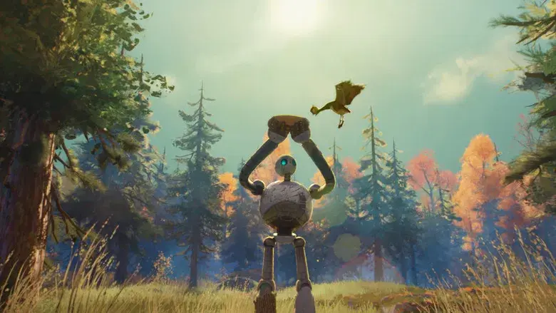 Robot salvaje - Fondo