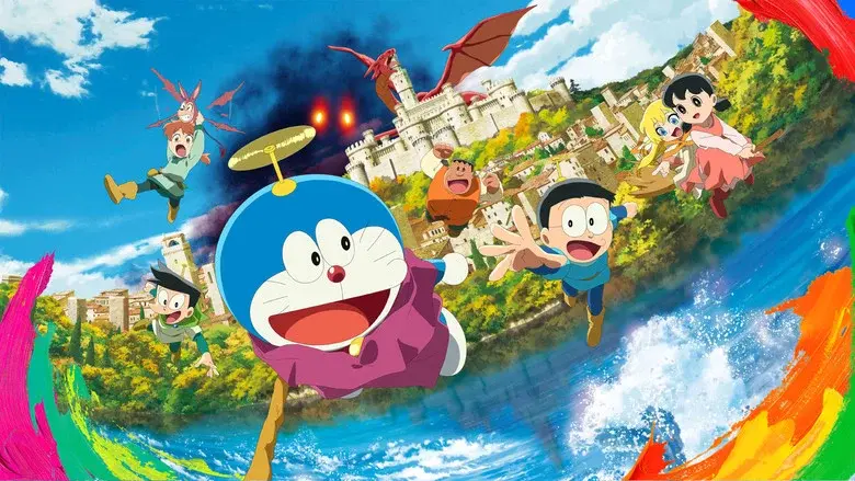 Doraemon: Aventuras en el mundo del arte - Fondo