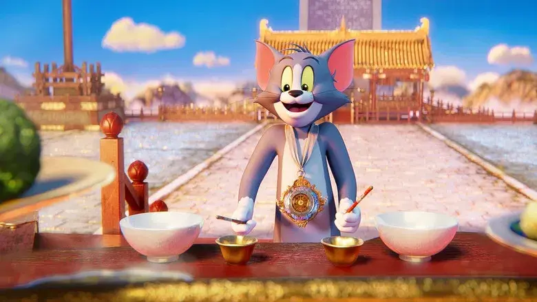 Tom y Jerry: Aventura en el tiempo - Fondo