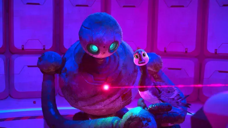 Robot salvaje - Fondo