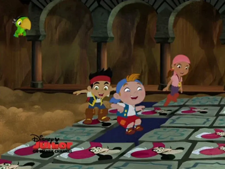 El puzzle pirata de Izzy