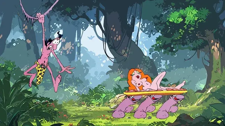 Tarzoon, la vergüenza de la jungla - Fondo